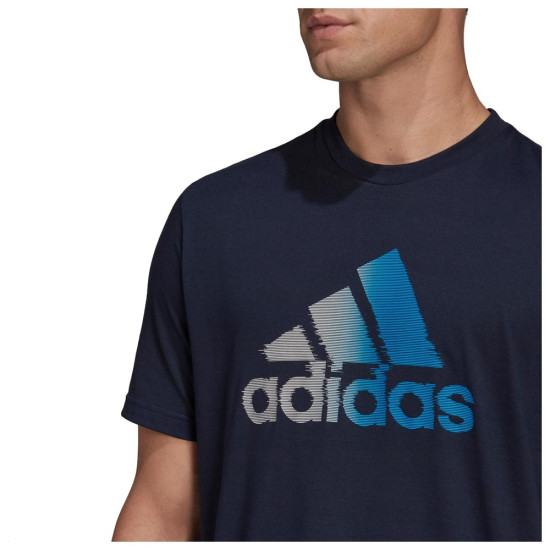 Adidas Ανδρική κοντομάνικη μπλούζα Aeroready Designed To Move Sport Logo Adidas Ανδρική κοντομάνικη μπλούζα Aeroready Designed To Move Sport Logo